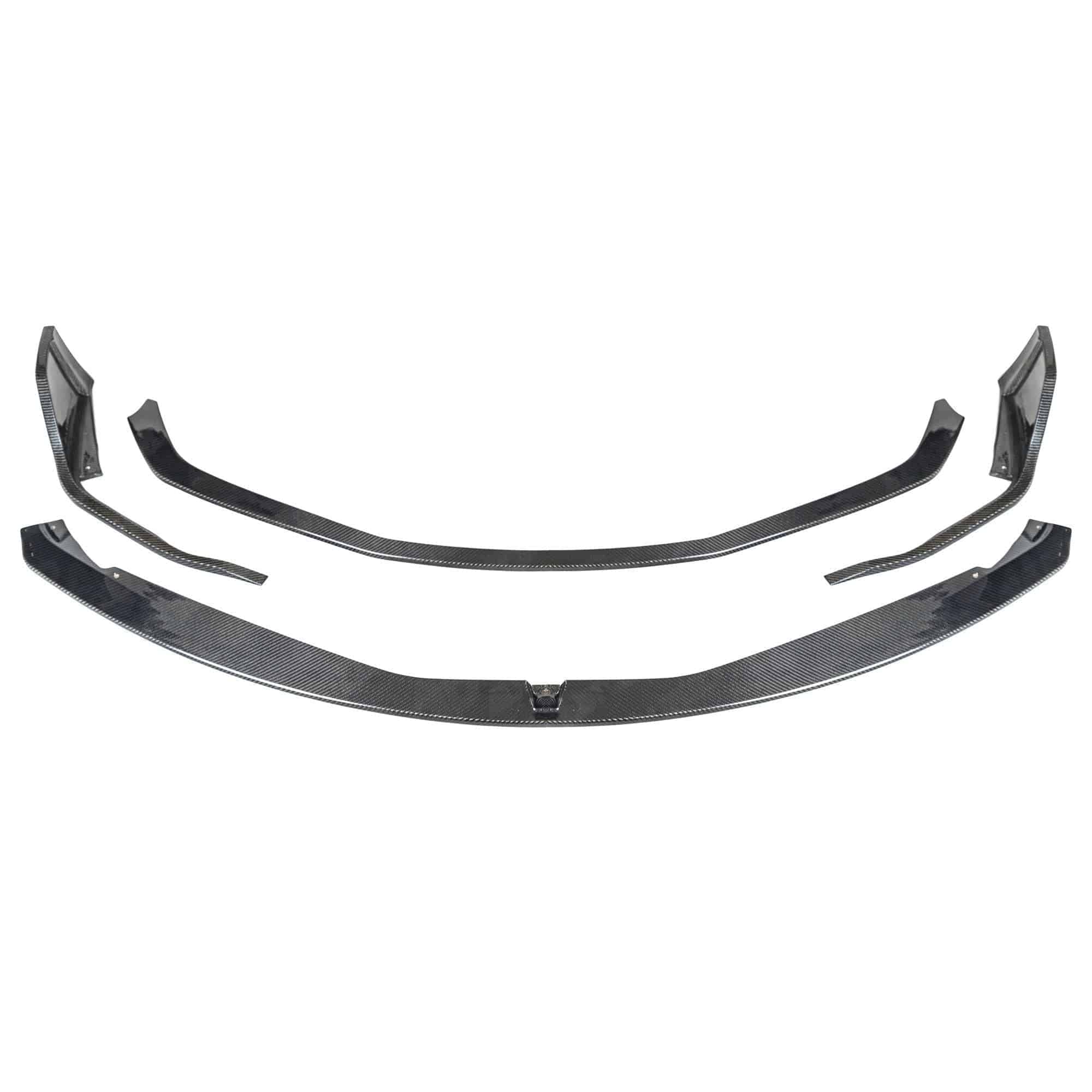 Toyota Supra Mk5 Carbon Fibre ID-01 Front Splitter by FORM (2019+) - AUTOID® - Front Lips & Splitters - FORM Industries