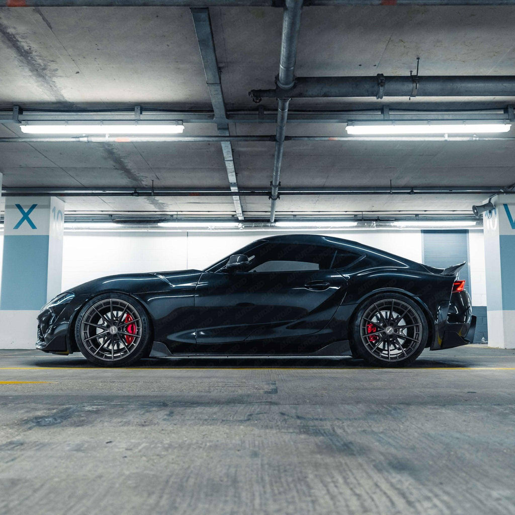 Toyota Supra Mk5 Carbon Fibre ID-23 Side Skirts by FORM (2019+) - AUTOID® - Side Skirts & Winglets - FORM Industries