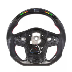 Toyota Supra Mk5 LED Race Display Custom Steering Wheel by OHC (2019+) - AUTOID® - Steering Wheels - OHC