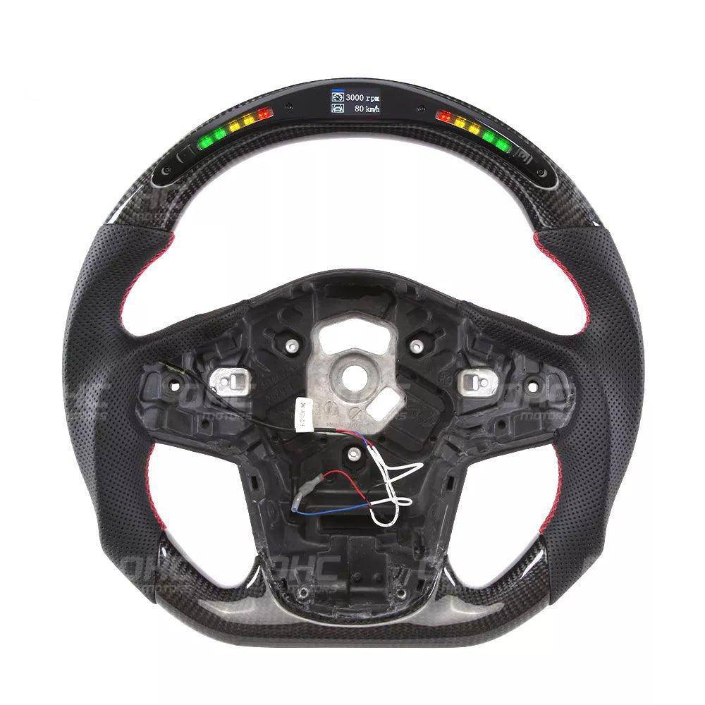 Toyota Supra Mk5 LED Race Display Custom Steering Wheel by OHC (2019+) - AUTOID® - Steering Wheels - OHC
