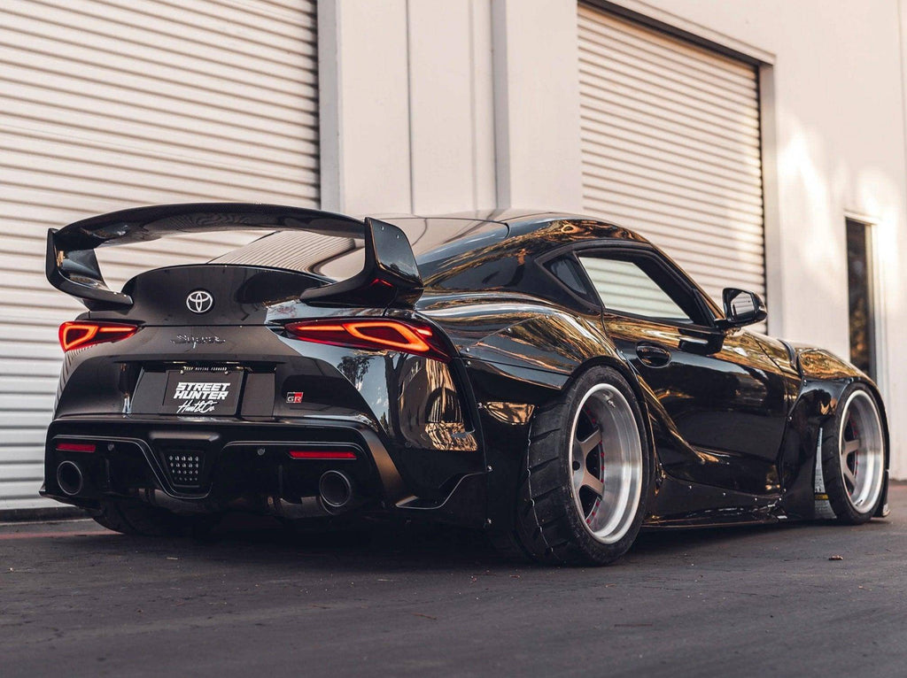 Toyota Supra Mk5 Street Hunter Full Wide Body Kit (FRP) - AUTOID® - Wide Body Kit - StreetHunter Designs
