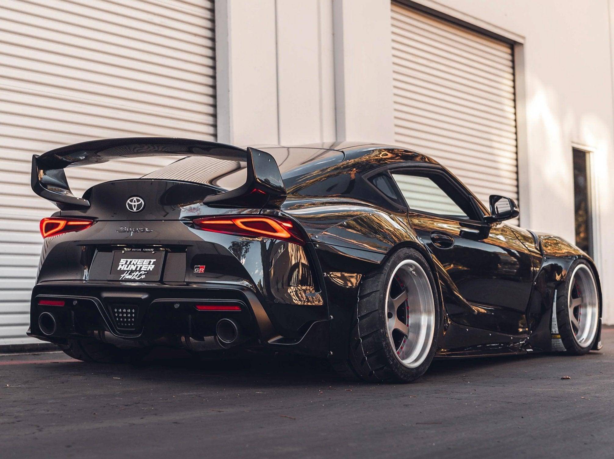 Toyota Supra Mk5 Street Hunter Full Wide Body Kit (FRP) - AUTOID® - Wide Body Kit - StreetHunter Designs