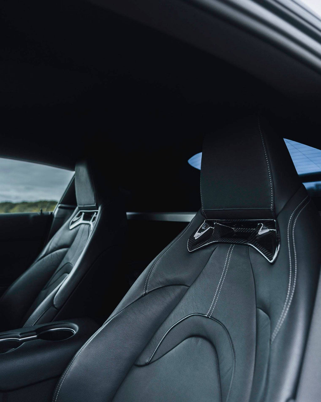 Toyota Supra Pre-Preg Carbon Fibre Seat Insert Trims by FORM (2019+, J29) - AUTOID® - Dashboard & Decorative Trim - FORM Industries