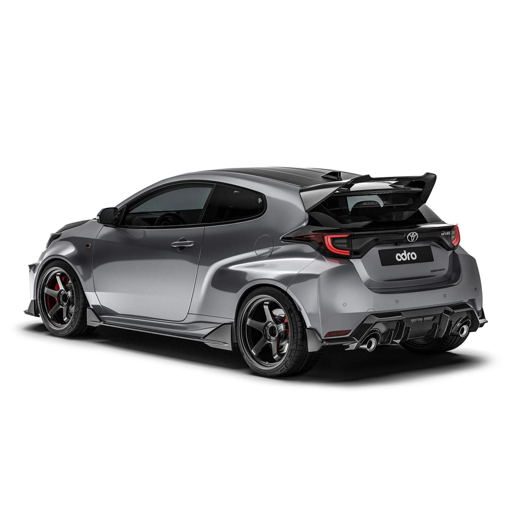 Adro Toyota GR Yaris (Gen 1 & 2) Carbon Fibre Side Skirts by Adro  Side Skirts & Winglets  AUTOID®  