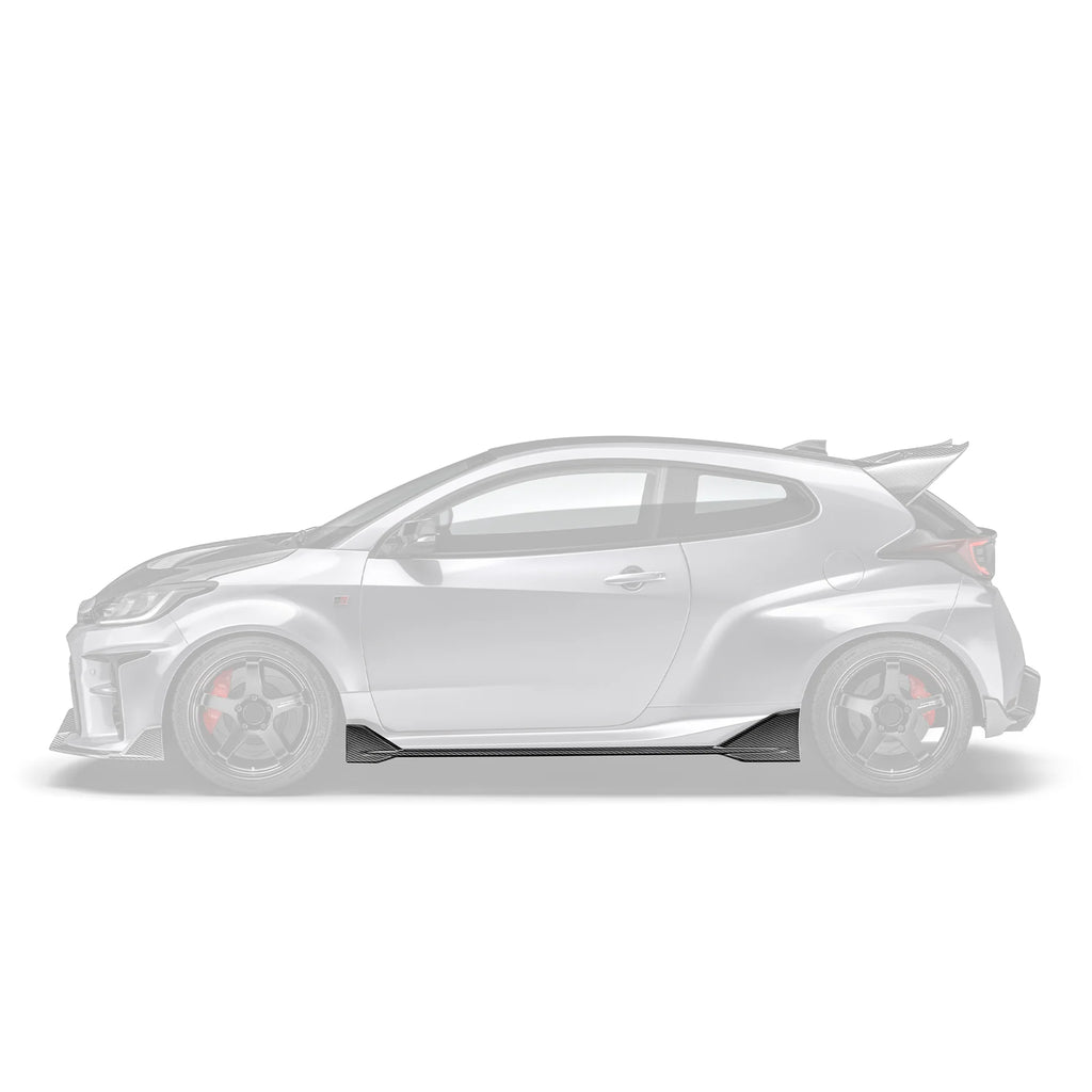 Adro Toyota GR Yaris (Gen 1 & 2) Carbon Fibre Side Skirts by Adro  Side Skirts & Winglets  AUTOID®  