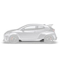 Adro Toyota GR Yaris (Gen 1 & 2) Carbon Fibre Side Skirts by Adro  Side Skirts & Winglets  AUTOID®  