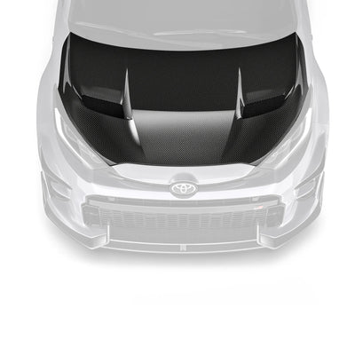 Adro Toyota GR Yaris (Gen 1 & 2) Pre-Preg Carbon Fibre Front Bonnet by Adro  Front Hood  AUTOID®  