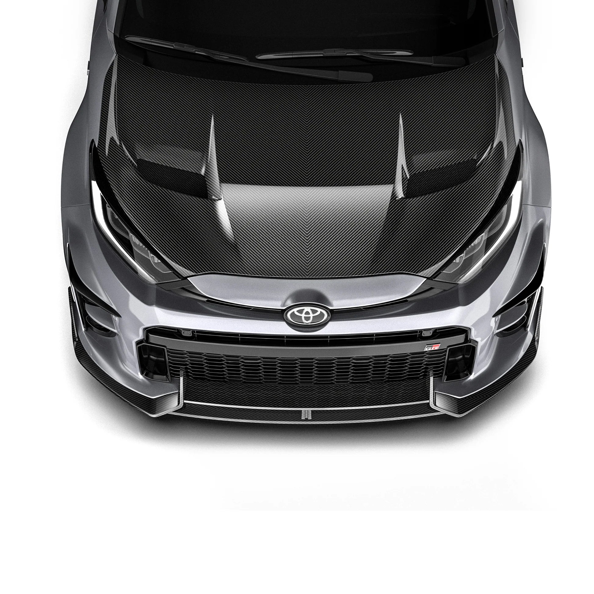 Adro Toyota GR Yaris (Gen 1) Carbon Fibre Front Splitter by Adro  Front Lips & Splitters  AUTOID®  