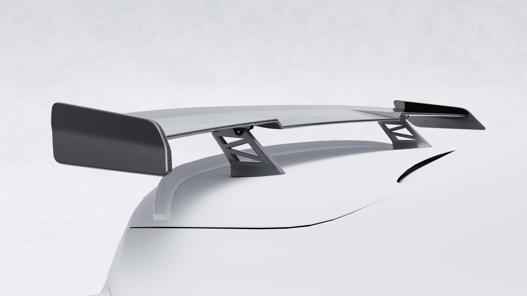TR87 V2 Pre-Preg Carbon Fibre Rear Wing by TREVORA - AUTOID® - Rear Wings - TREVORA