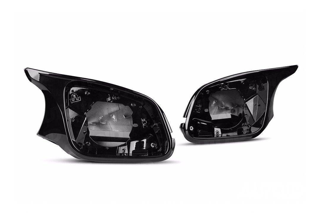 TRE Gloss Black M Style Wing Mirror Unit for BMW (2012-2019, F20 F21 F22 F30 F32 F87), Mirror Covers, TRE - AUTOID | Premium Automotive Accessories