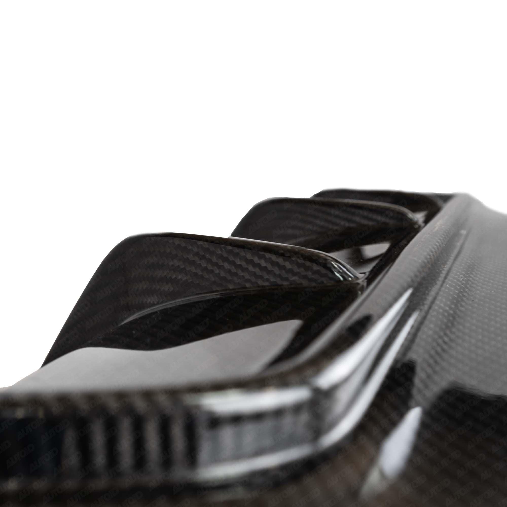 TRE Pre - Preg Carbon Fibre Competition Rear Diffuser Set for BMW 4 Series (2020+, G22 G23) - AUTOID - Rear Diffusers - TRE