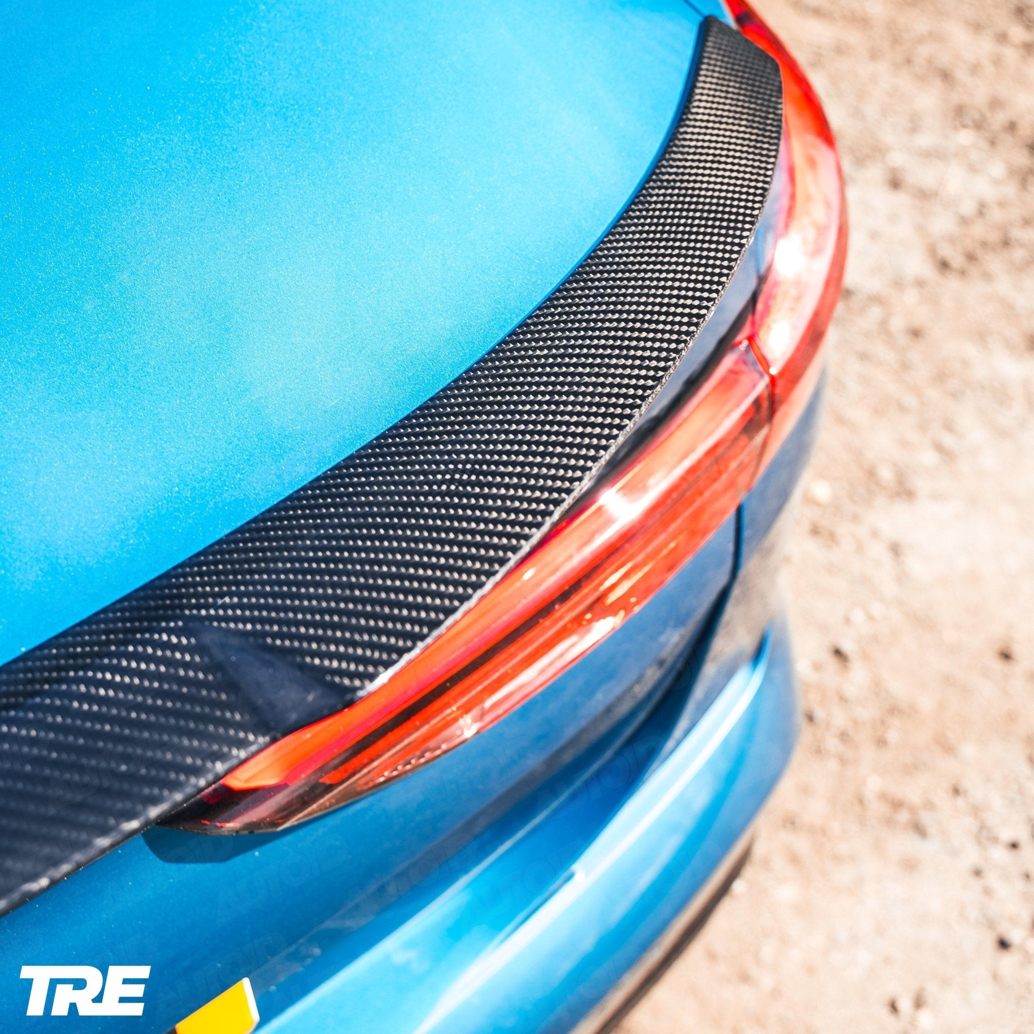 TRE Pre - Preg Carbon Fibre Competition Rear Spoiler for BMW 2 Series (2020+, F44) - AUTOID - Rear Spoilers - TRE