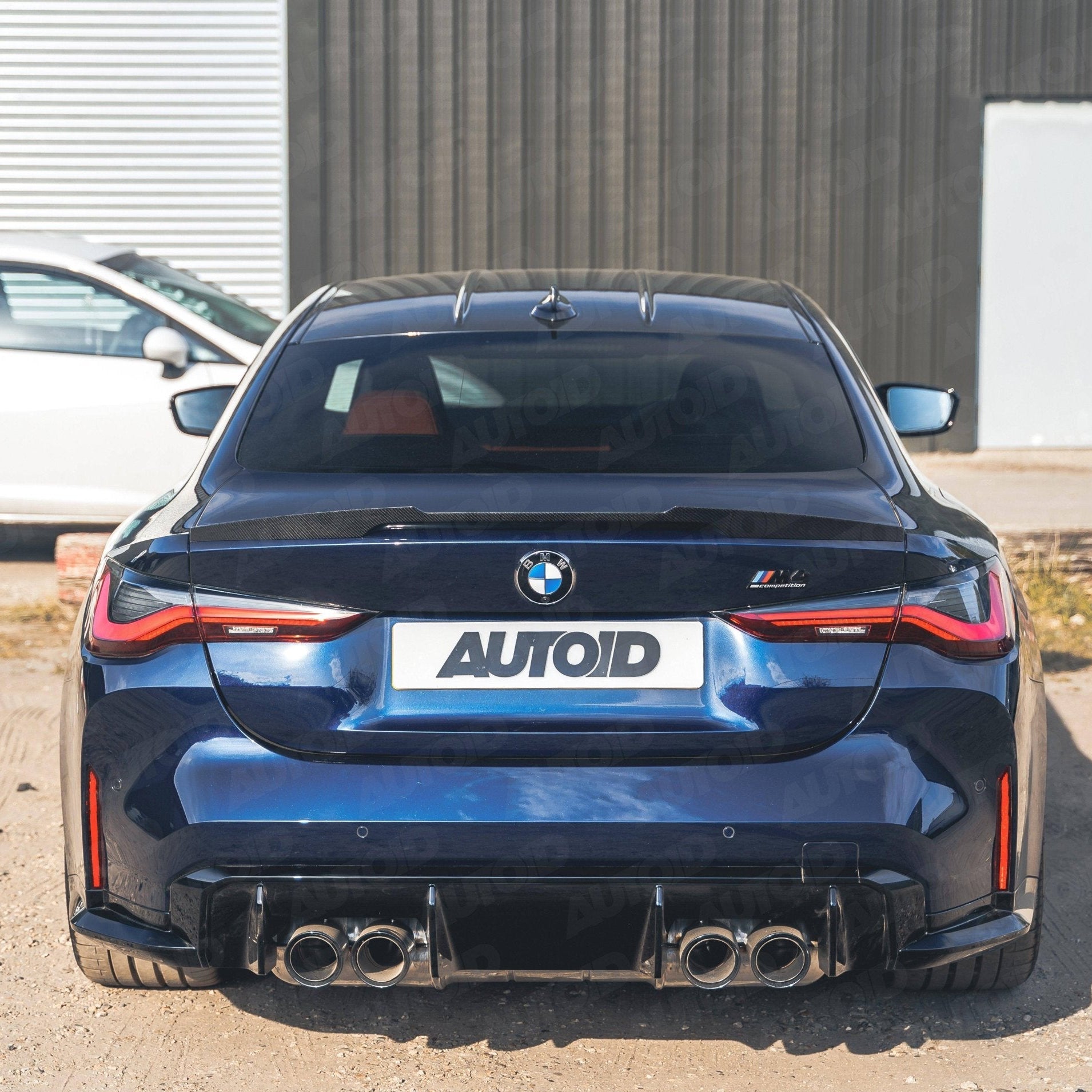 TRE Pre - Preg Carbon Fibre Competition Rear Spoiler for BMW 4 Series & M4 (2020+, G22 G82) - AUTOID - Rear Spoilers - TRE