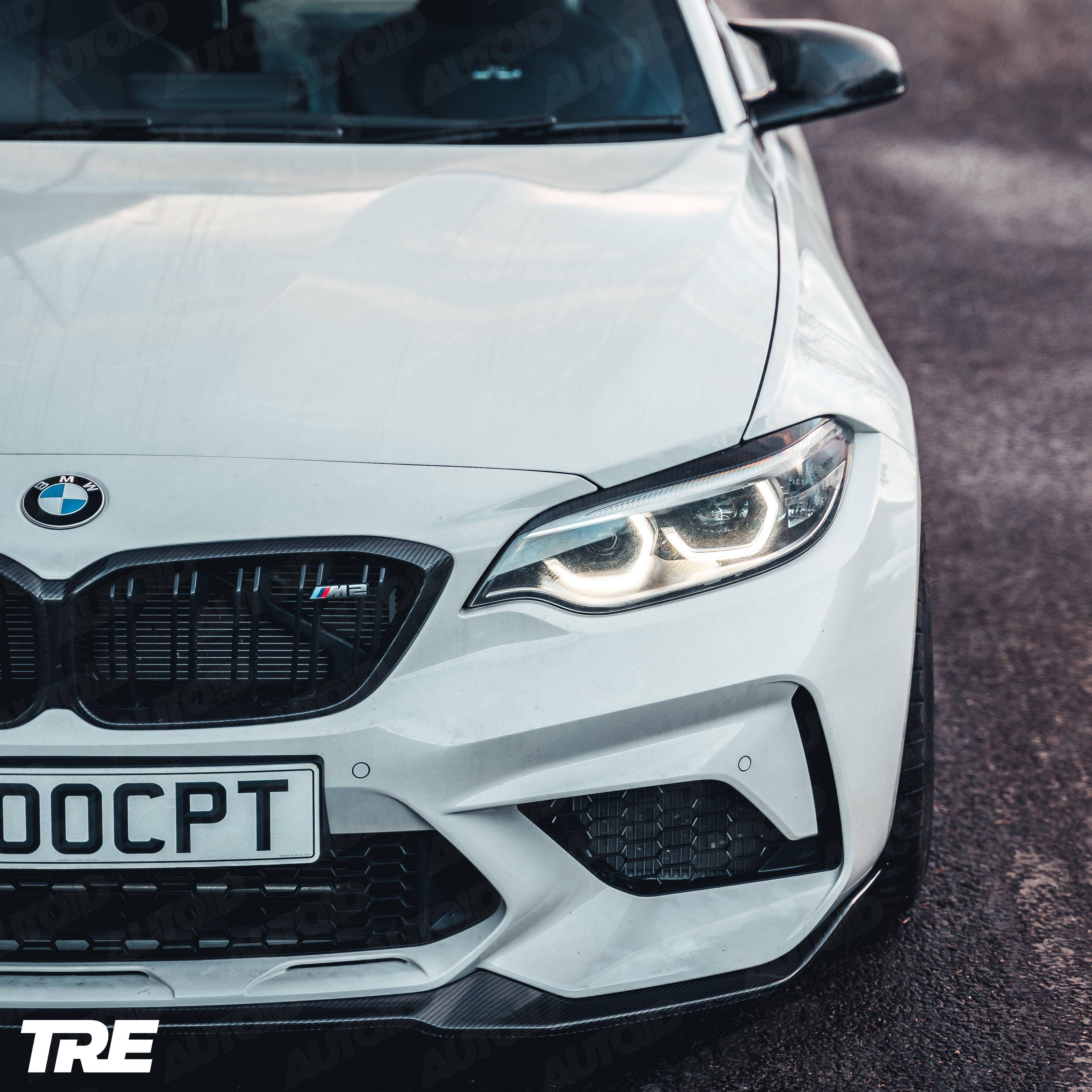 TRE Pre-preg Carbon Fibre CS Front Splitter for BMW M2 Competition (2018-2021, F87), Front Lips & Splitters, TRE - AUTOID | Premium Automotive Accessories