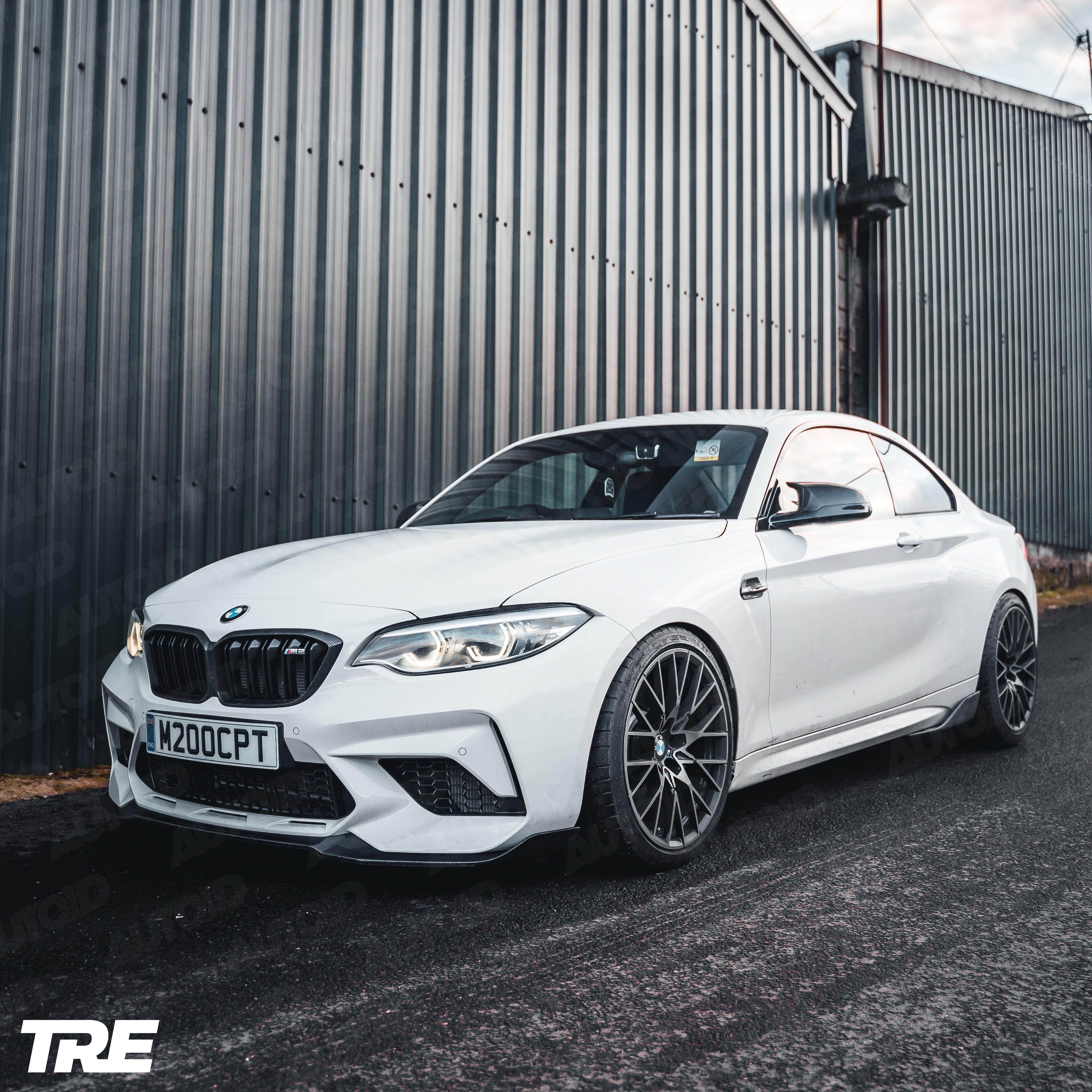 TRE Pre-preg Carbon Fibre CS Front Splitter for BMW M2 Competition (2018-2021, F87), Front Lips & Splitters, TRE - AUTOID | Premium Automotive Accessories