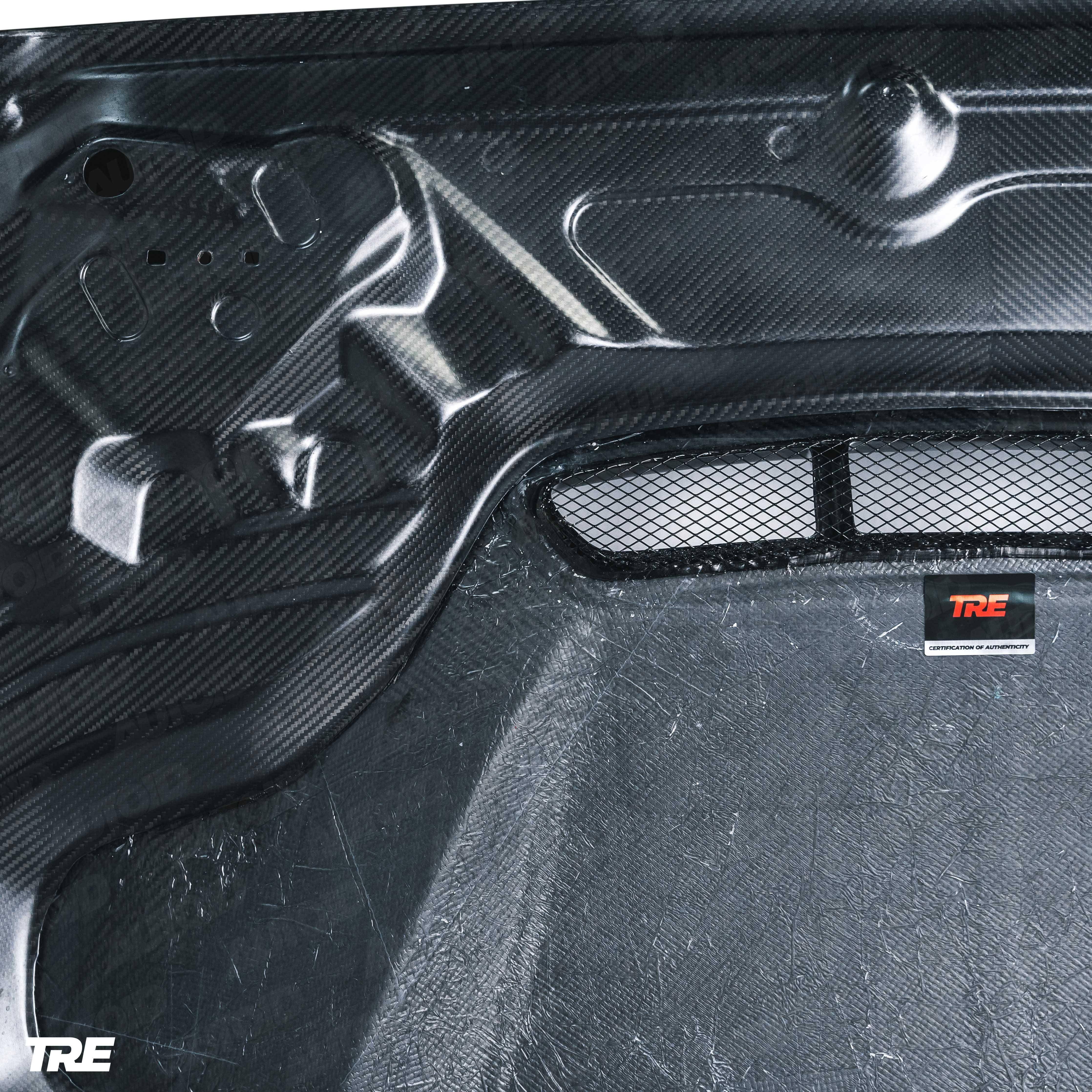 TRE Pre-Preg Carbon Fibre CS Bonnet for BMW 1 Series, 2 Series & M2 (2014-2021, F20 F22 F87), Front Hood, TRE - AUTOID | Premium Automotive Accessories