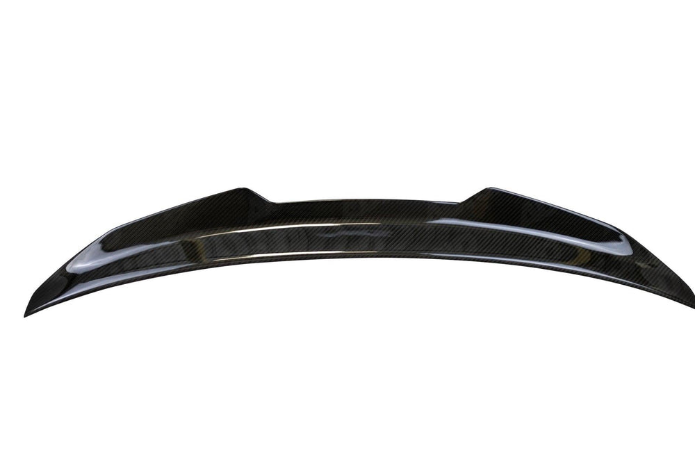 TRE Pre - Preg Carbon Fibre Ducktail Rear Spoiler for Audi RS3 Saloon (2017 - 2020, 8V LCI) - AUTOID - Rear Spoilers - TRE