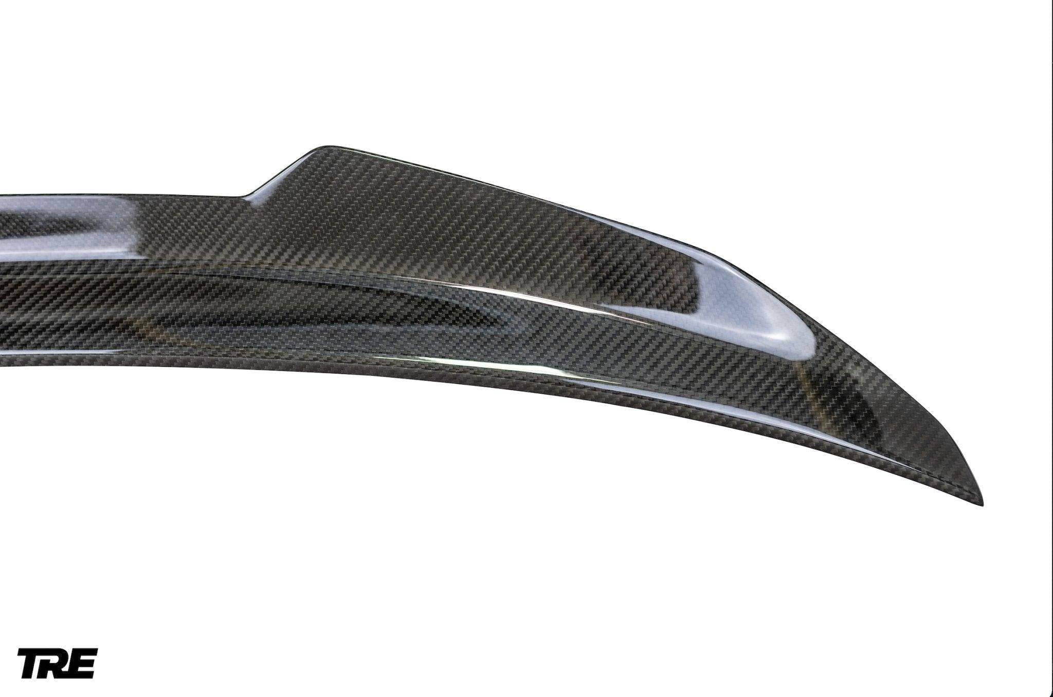 TRE Pre-Preg Carbon Fibre Ducktail Rear Spoiler for Audi RS3 Saloon (2017-2020, 8V LCI), Rear Spoilers, TRE - AUTOID | Premium Automotive Accessories