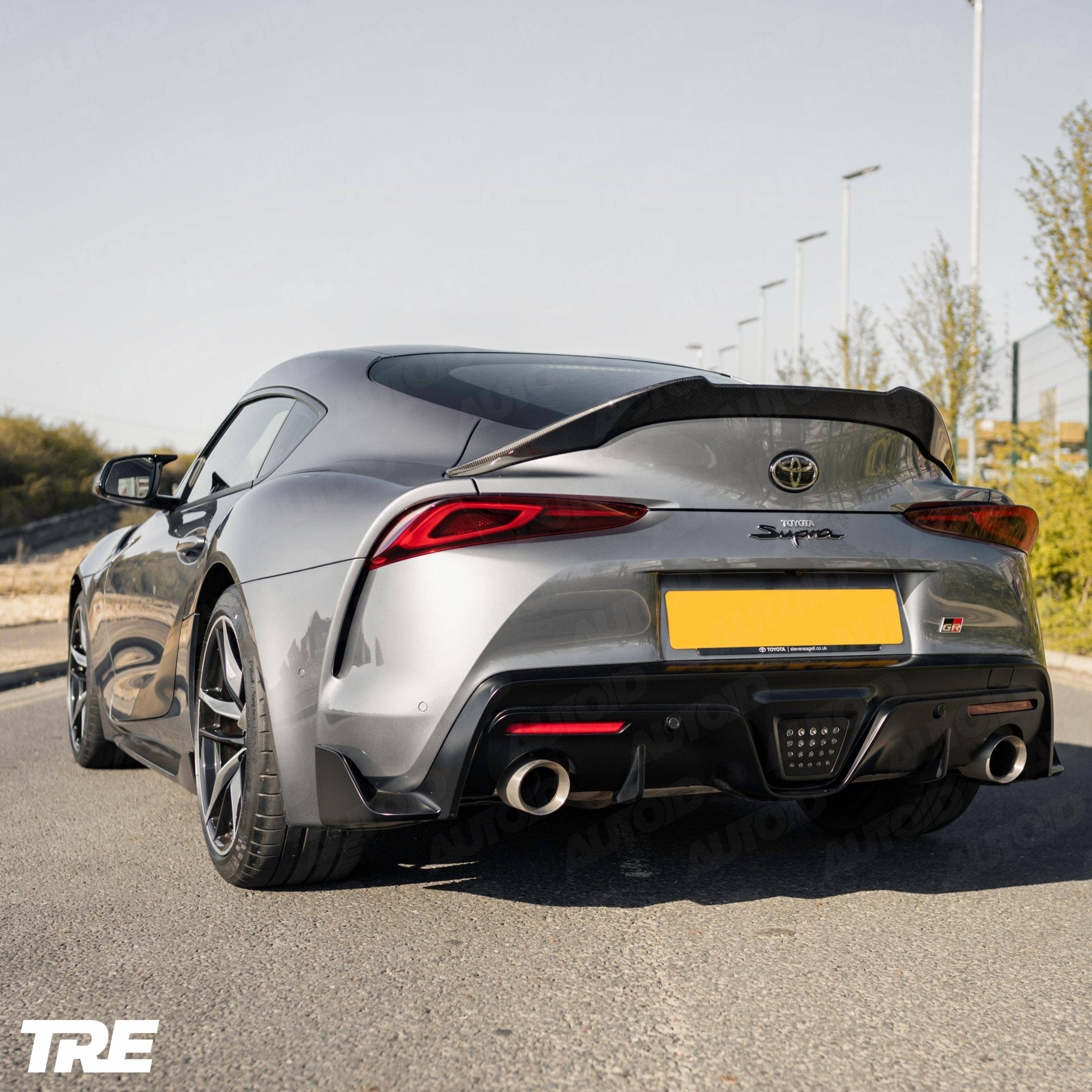 TRE Pre - Preg Carbon Fibre Performance Rear Spoiler for Toyota Supra (2019+, J29) - AUTOID - Rear Spoilers - TRE