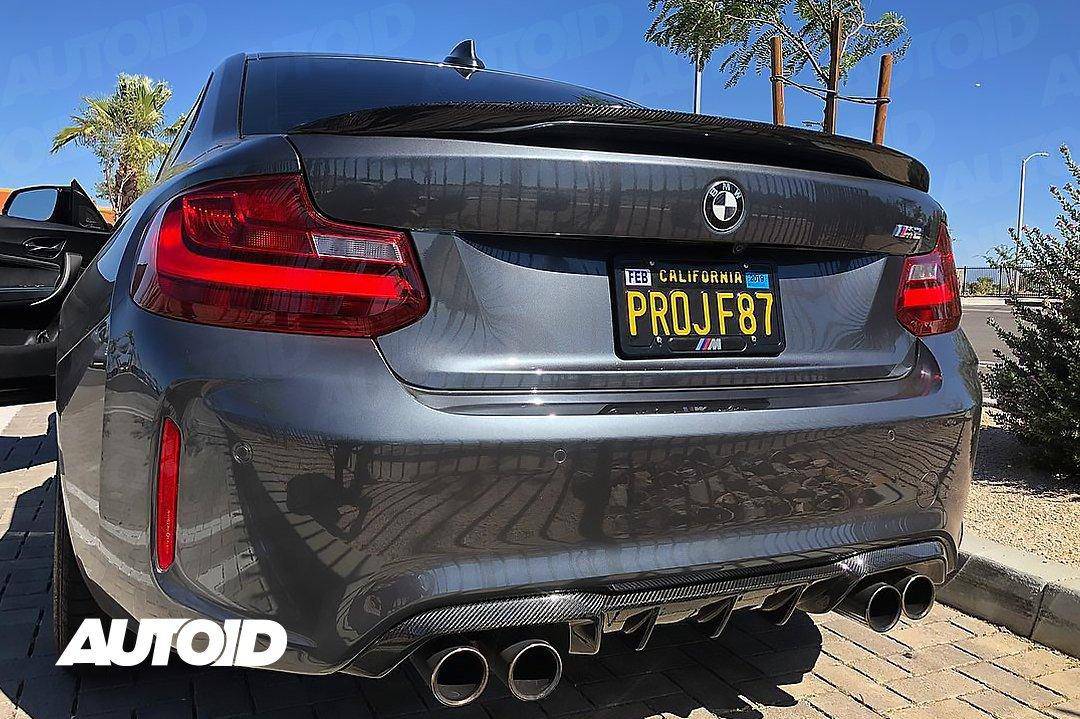 TRE Pre - preg Carbon Fibre Performance Spoiler for BMW 2 Series & M2 (2014 - 2021, F22 F87) - AUTOID - Rear Spoilers - TRE