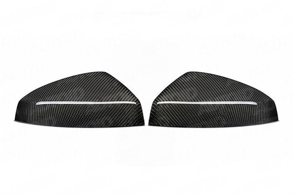 TRE Pre - preg Carbon Fibre Wing Mirror Covers for Audi A3 & RS3 (2012 - 2020, 8V) - AUTOID - Mirror Covers - TRE