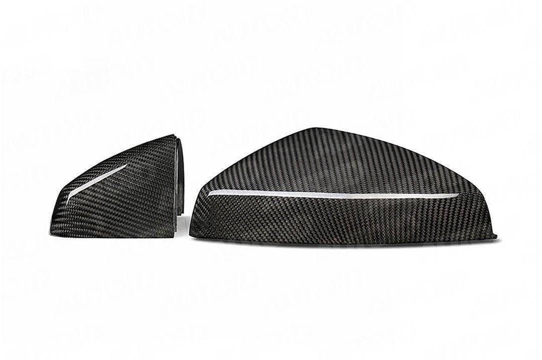 TRE Pre-preg Carbon Fibre Wing Mirror Covers for Audi A3 & RS3 (2012-2020, 8V), Mirror Covers, TRE - AUTOID | Premium Automotive Accessories