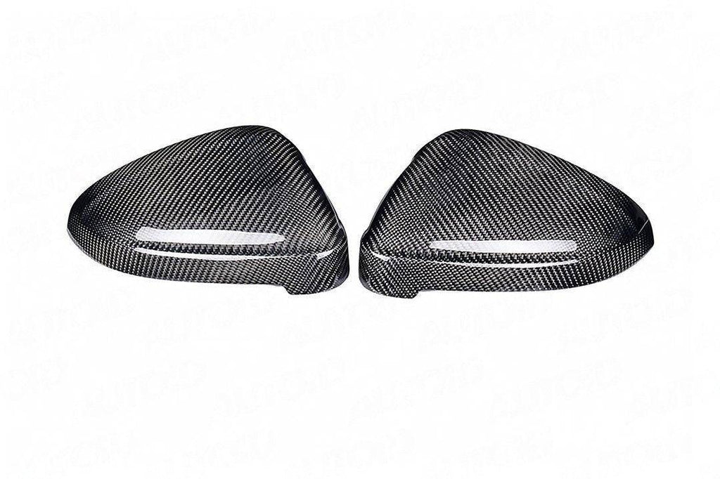 TRE Pre - preg Carbon Fibre Wing Mirror Covers for Audi A4 & A5 Series (2015+, B9) - AUTOID - Mirror Covers - TRE