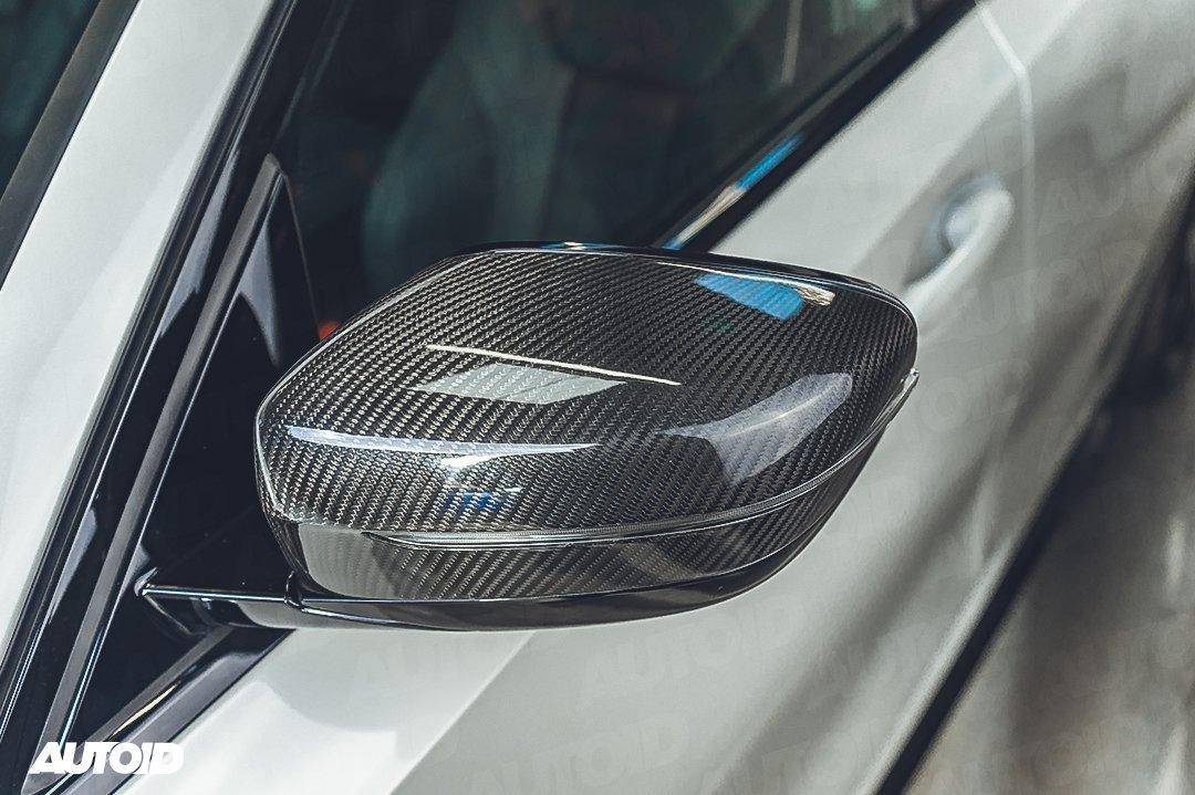 BMW 2 Series G42, 3 Series G20, 4 Series G22, 5 Series & 8 Series G15 Pre-Preg Carbon Fibre Mirror Covers by TRE (2017+)