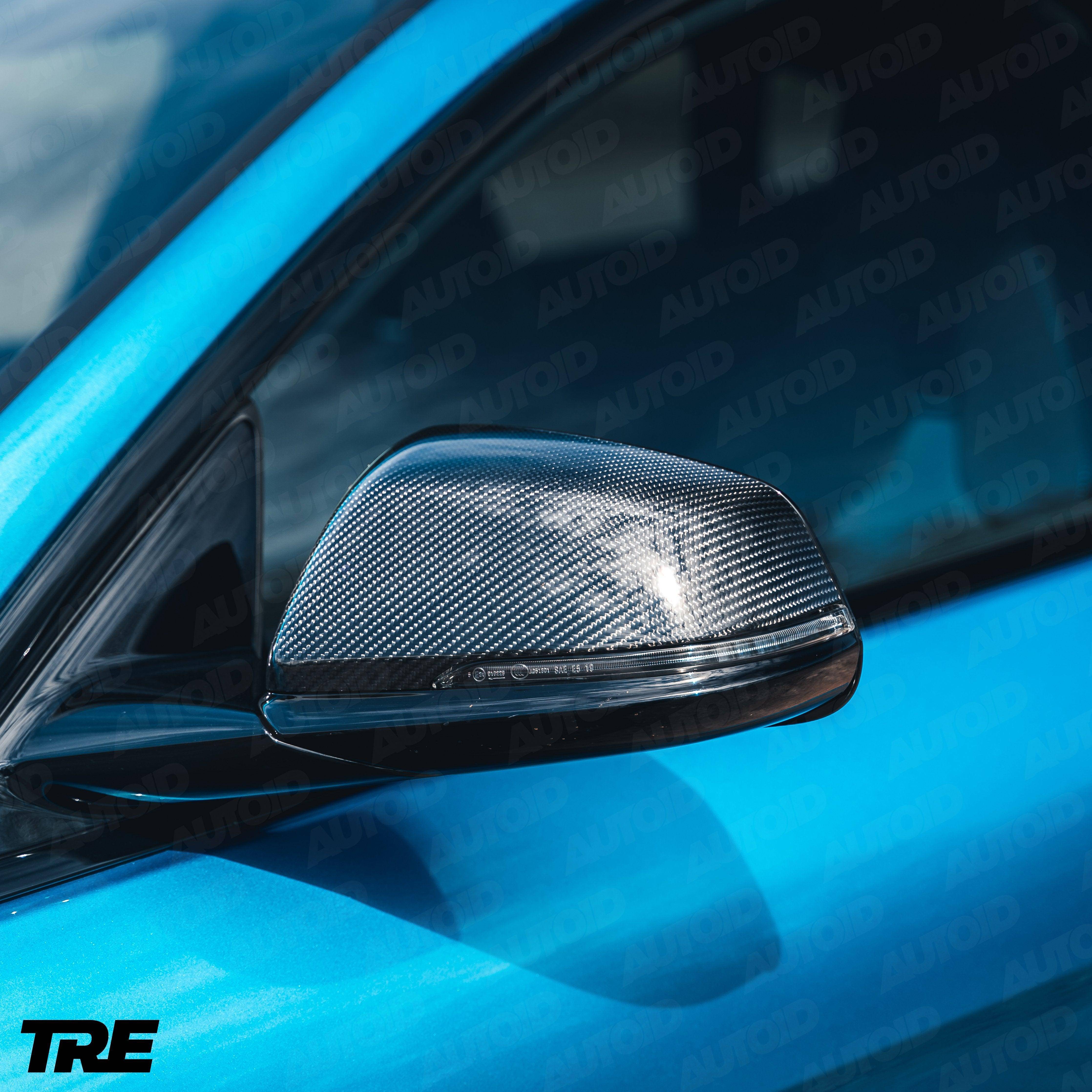 TRE Pre-preg Carbon Fibre Wing Mirror Covers for BMW & Supra (2019+, F40 F44 G29 J29), Mirror Covers, TRE - AUTOID | Premium Automotive Accessories