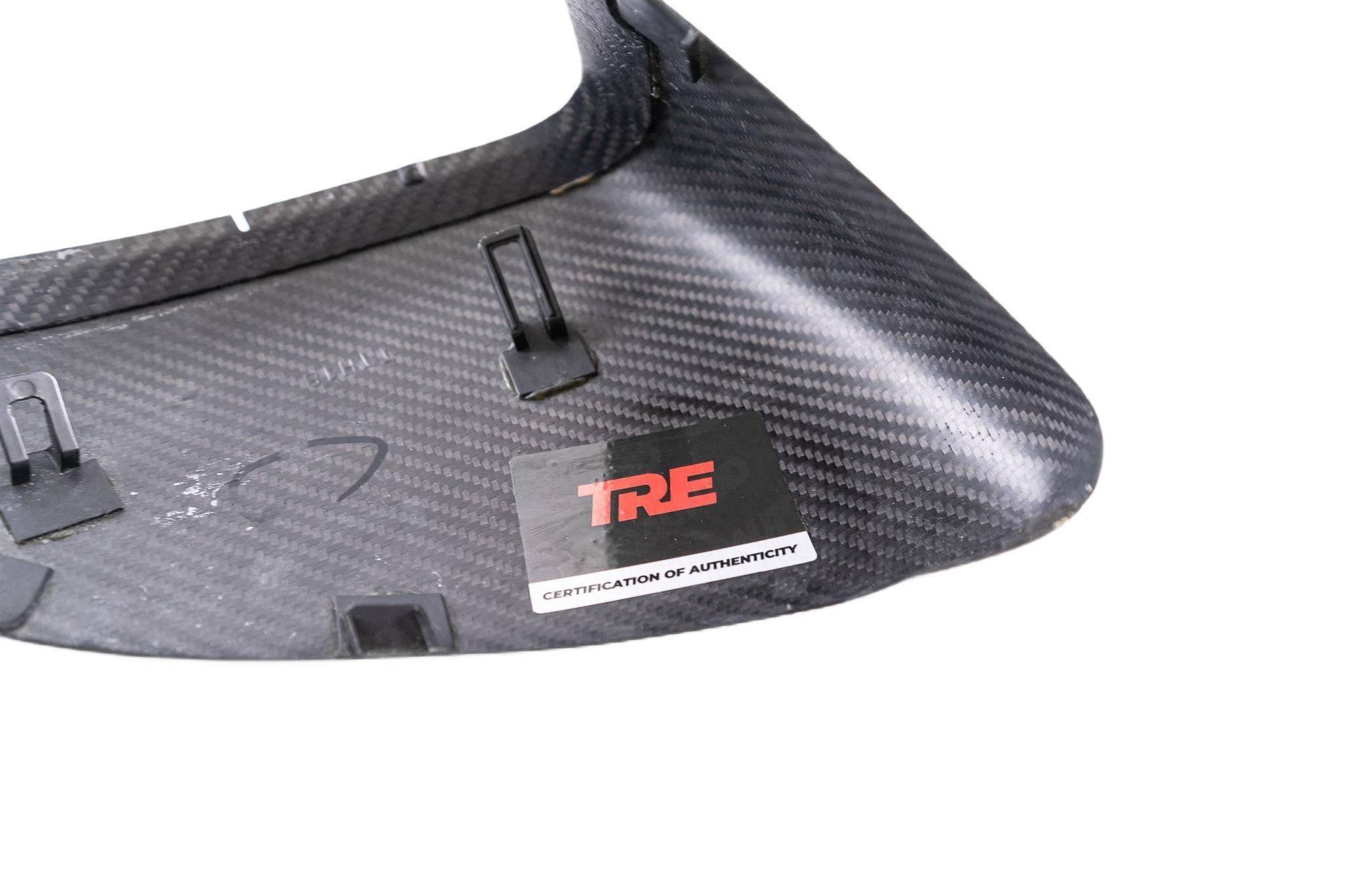 TRE Pre-Preg Carbon Fibre Wing Mirror Covers for VW Golf, GTI & R (2013-2020, Mk7 Mk7.5), Mirror Covers, TRE - AUTOID | Premium Automotive Accessories