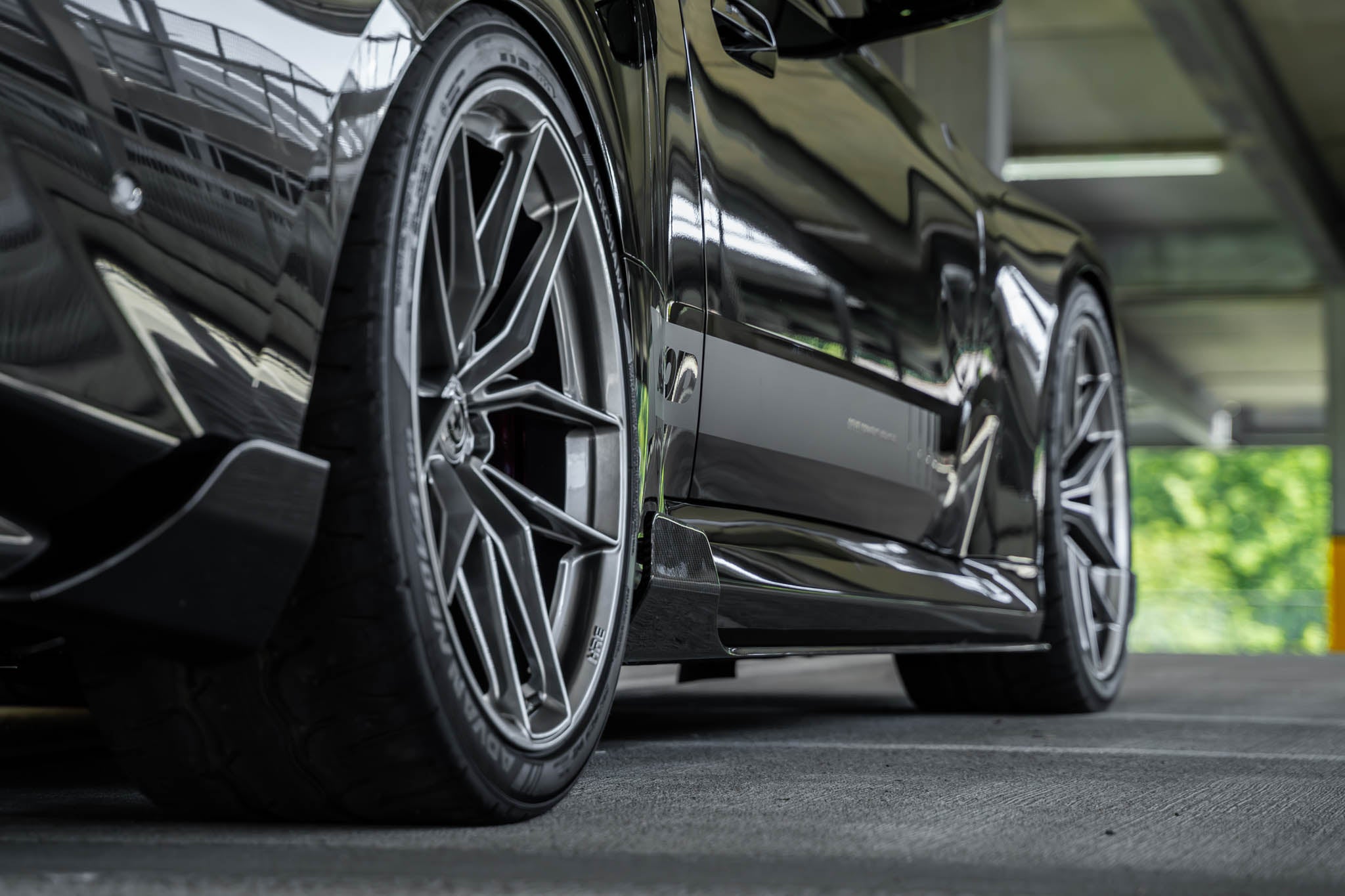 BMW G87 M2 TR87 Carbon Fibre Rear Bumper Winglets by TRE (2023+, G87), Side Skirts & Winglets, TRE - AUTOID | Premium Automotive Accessories