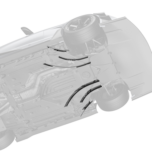 Toyota GR Supra ARD Prepreg Race Undervanes by Adro - AUTOID® - Undervanes - Adro