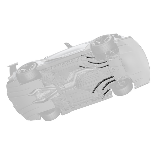 Toyota GR Supra ARD Prepreg Race Undervanes by Adro - AUTOID® - Undervanes - Adro