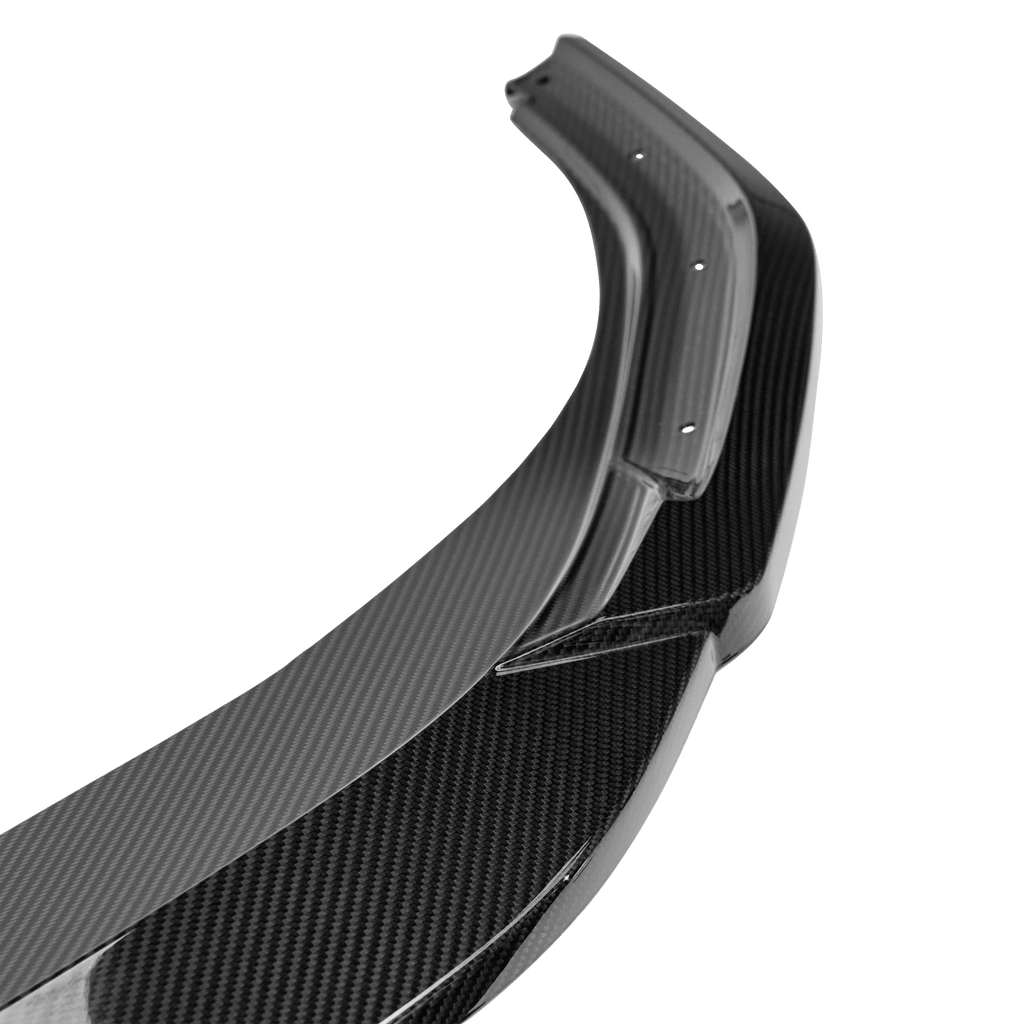 Volkswagen Golf R Mk8 Carbon Fibre Front Bumper Splitter by Urban (2020+) - AUTOID® - Front Lips & Splitters - Urban Automotive