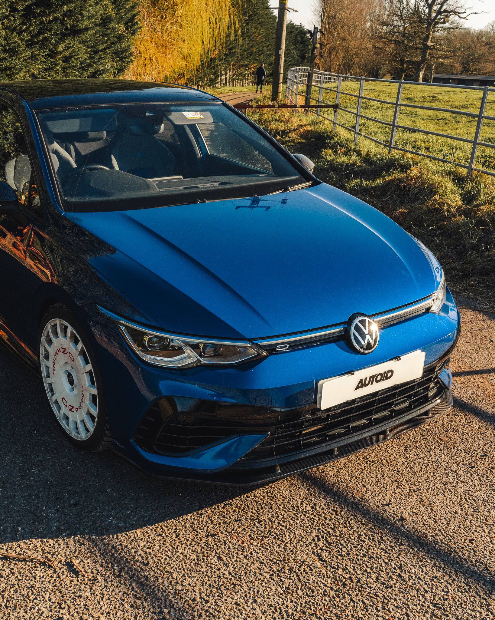 Volkswagen Golf R Mk8 Carbon Fibre ID - 01 Front Splitter (2020+) - AUTOID - Front Lips & Splitters - Essentials