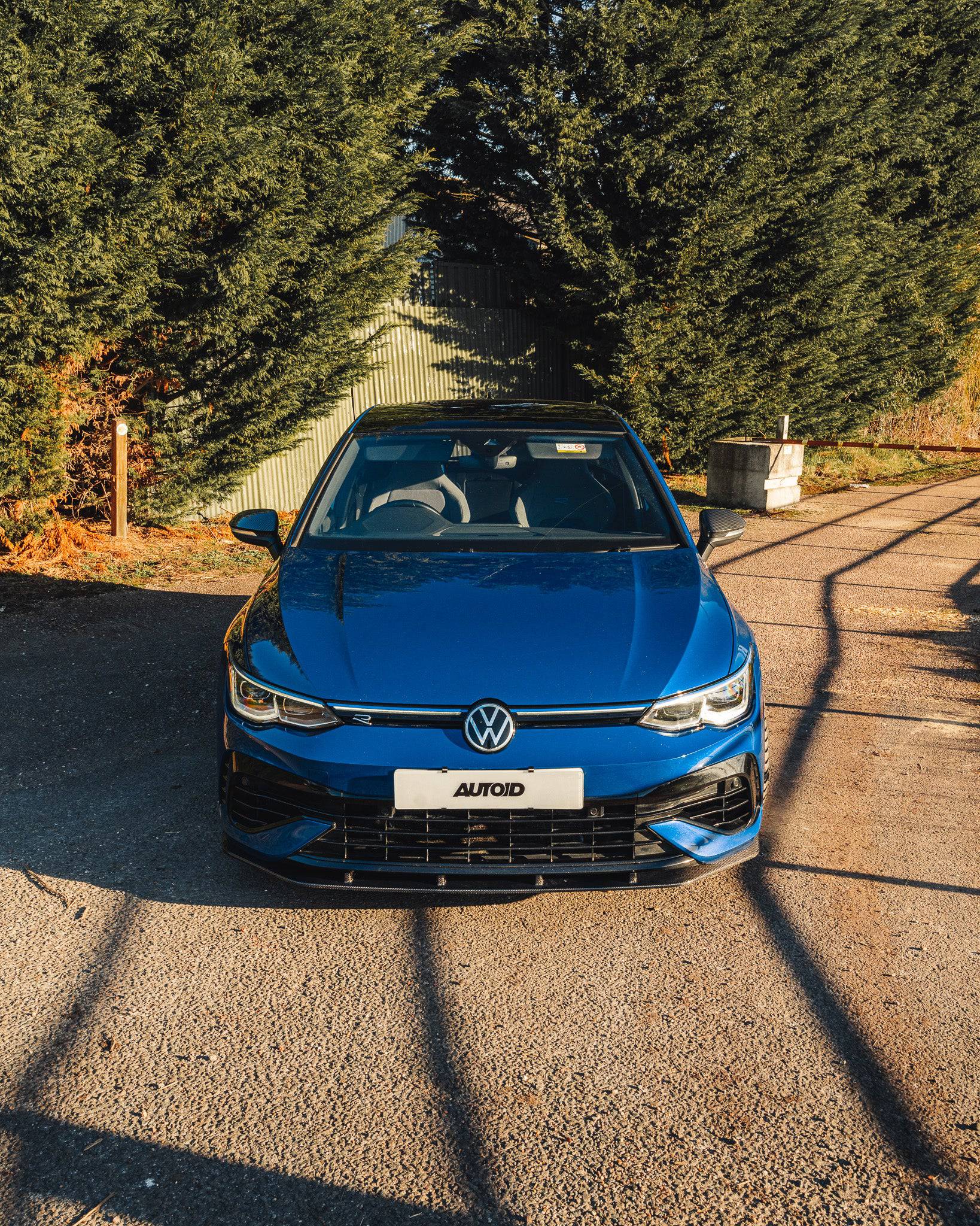 Volkswagen Golf R Mk8 Carbon Fibre ID-01 Front Splitter by FORM (2020-2024) - AUTOID® - Front Lips & Splitters - FORM Industries