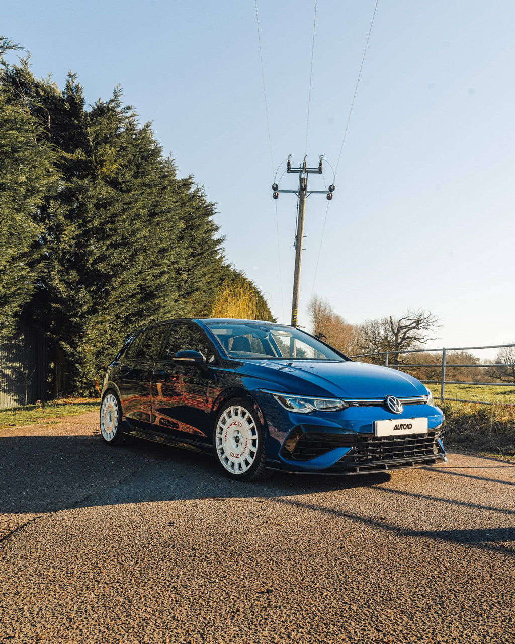 Volkswagen Golf R Mk8 Carbon Fibre ID-01 Front Splitter by FORM (2020-2024) - AUTOID® - Front Lips & Splitters - FORM Industries