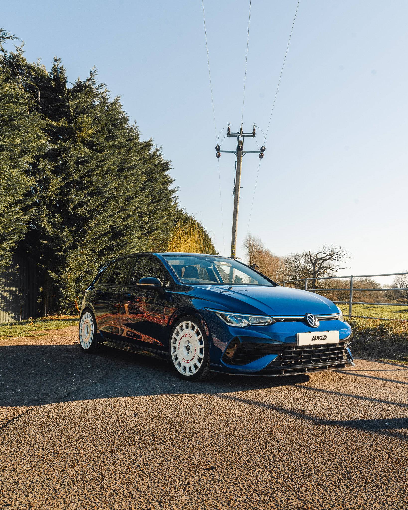 Volkswagen Golf R Mk8 Carbon Fibre ID-01 Front Splitter by FORM (2020-2024) - AUTOID® - Front Lips & Splitters - FORM Industries