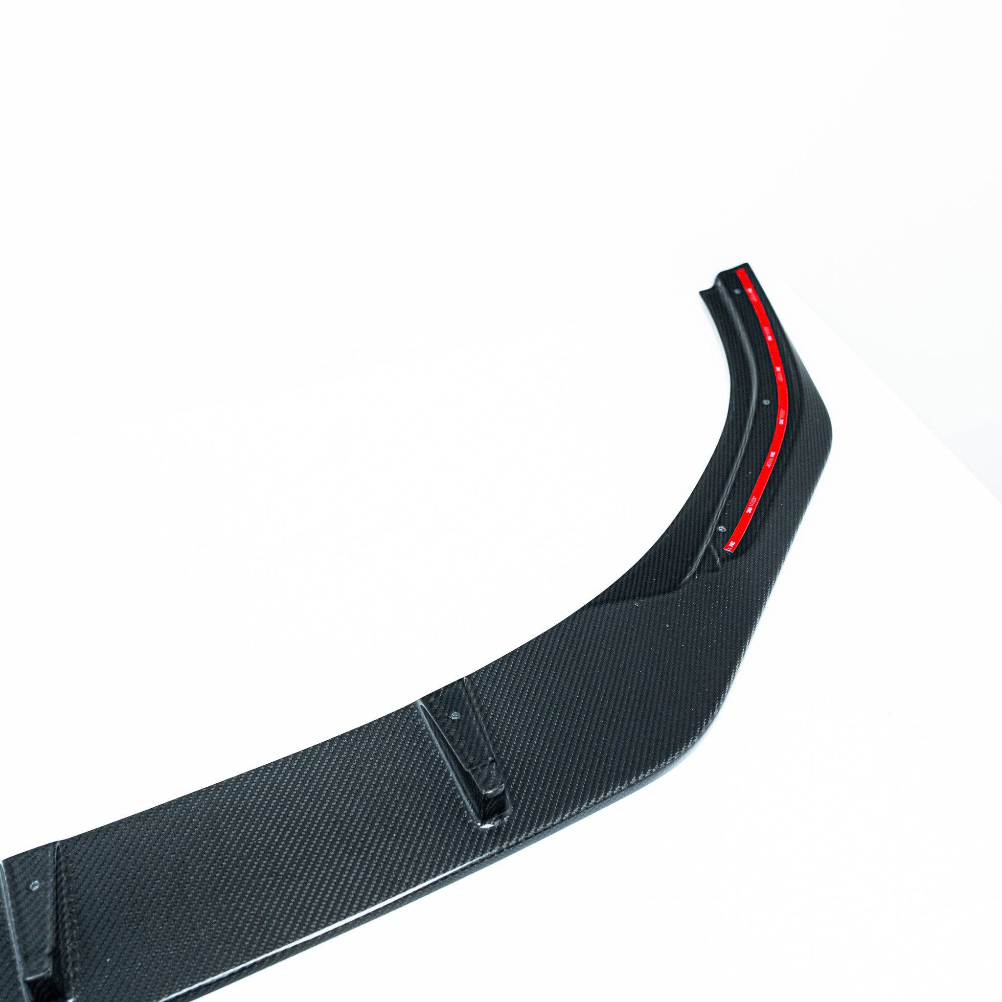Volkswagen Golf R Mk8 Carbon Fibre ID-01 Front Splitter by FORM (2020-2024) - AUTOID® - Front Lips & Splitters - FORM Industries