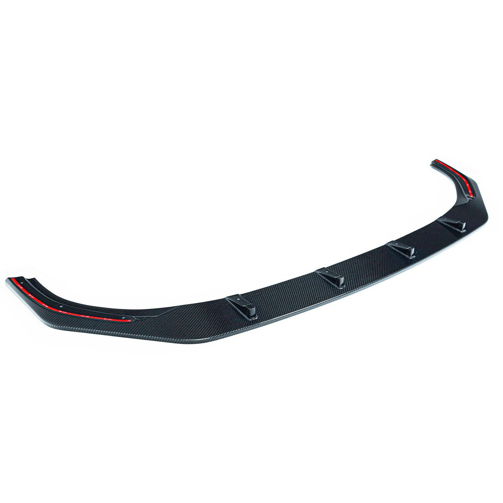 Volkswagen Golf R Mk8 Carbon Fibre ID-01 Front Splitter by FORM (2020-2024) - AUTOID® - Front Lips & Splitters - FORM Industries