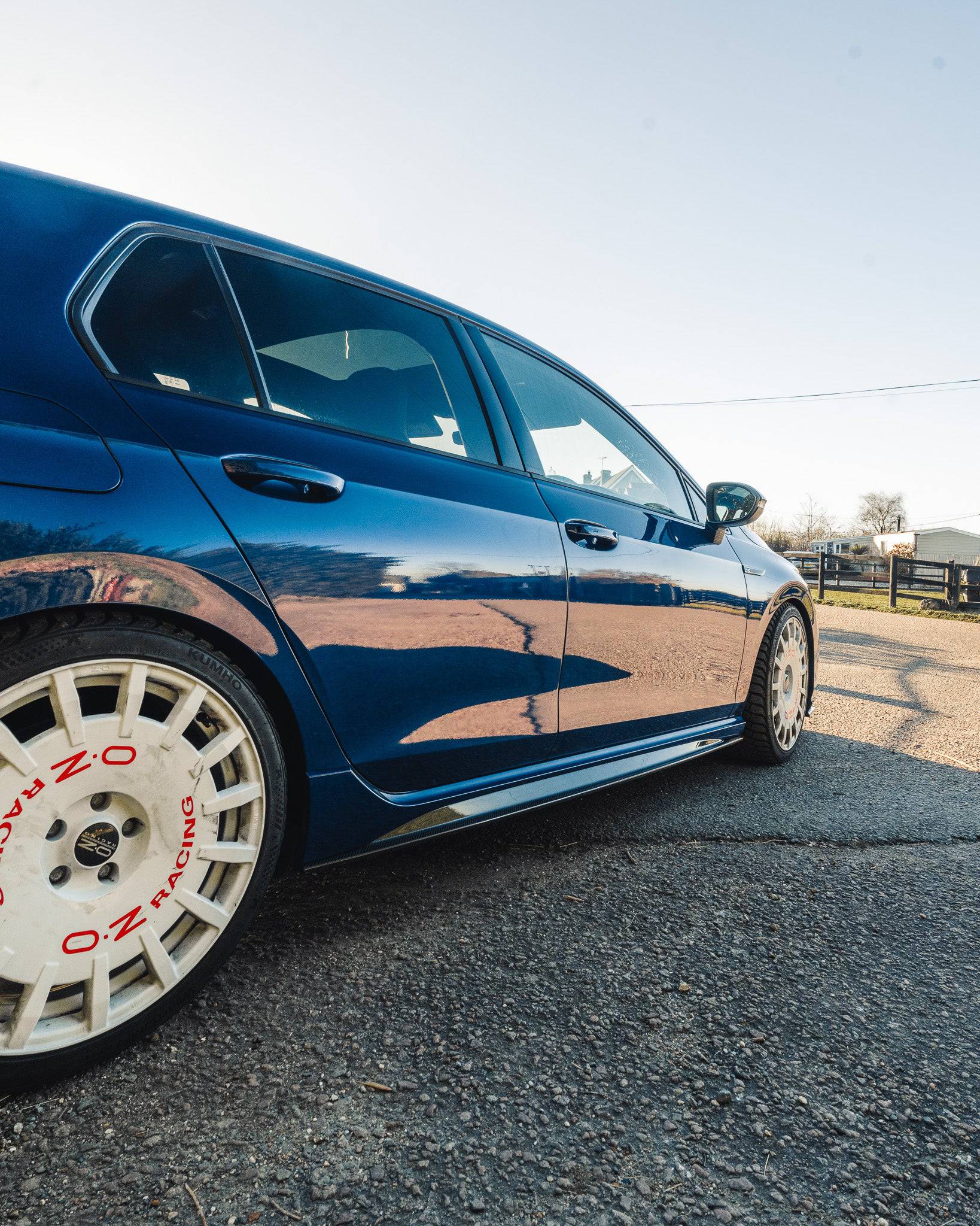 Volkswagen Golf R Mk8 Carbon Fibre ID - 01 Side Skirts (2020+) - AUTOID - Side Skirts & Winglets - Essentials