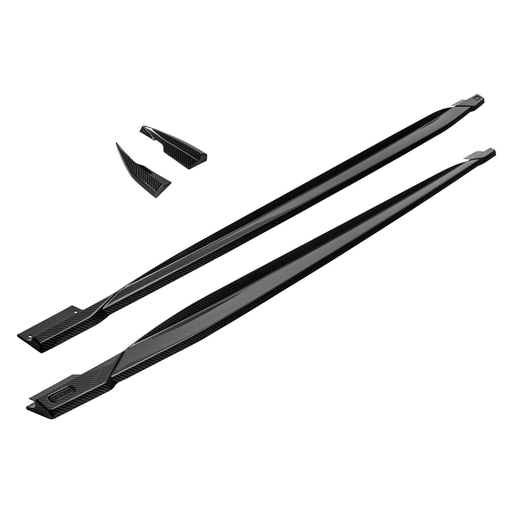 Volkswagen Golf R Mk8 Carbon Fibre Lower Sill Kit by Urban (2020+) - AUTOID - Side Skirts & Winglets - Urban Automotive