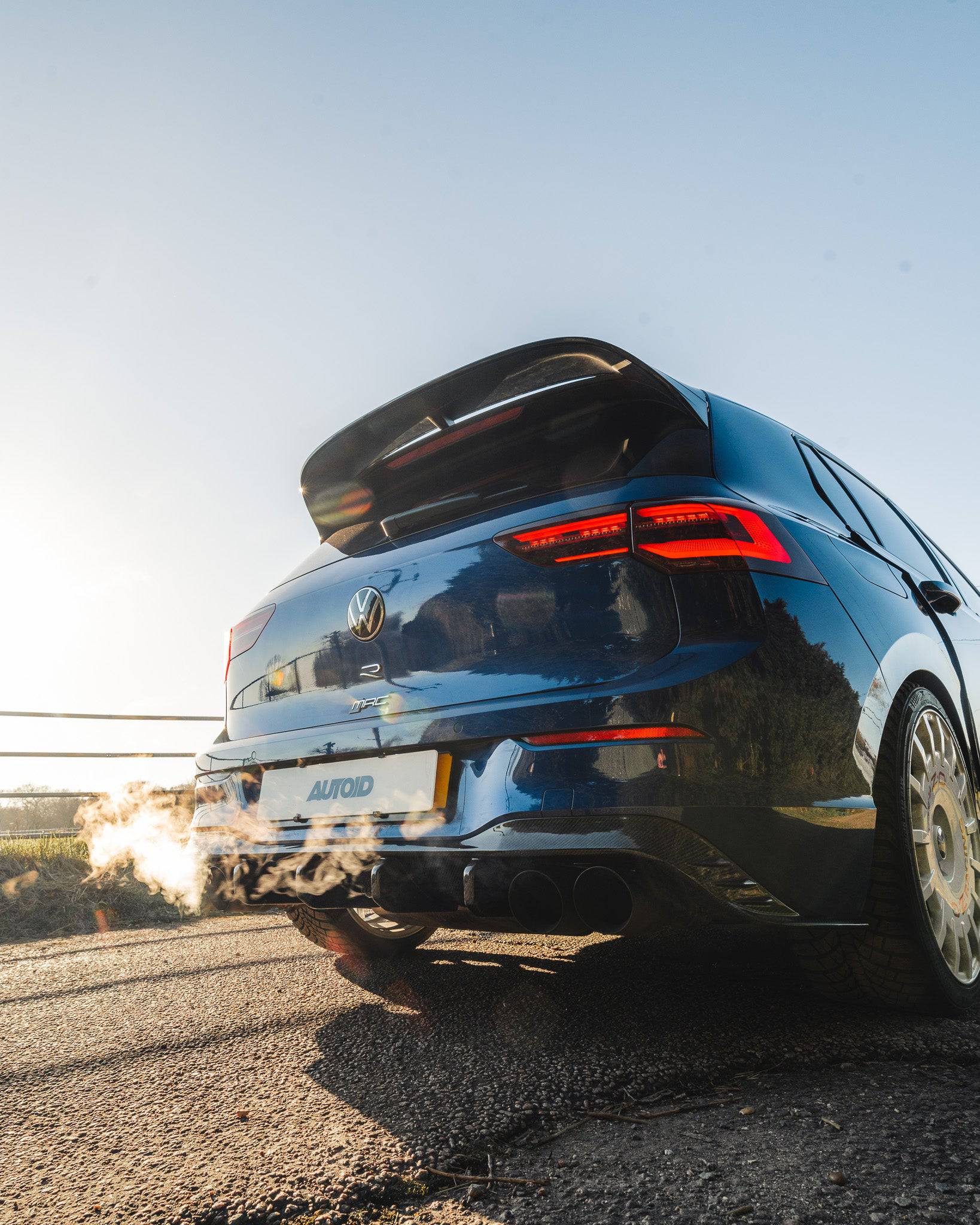 Volkswagen Golf R Mk8 & Mk8.5 Carbon Fibre ID-01 Rear Diffuser by FORM (2020+) - AUTOID® - Rear Diffusers - FORM Industries