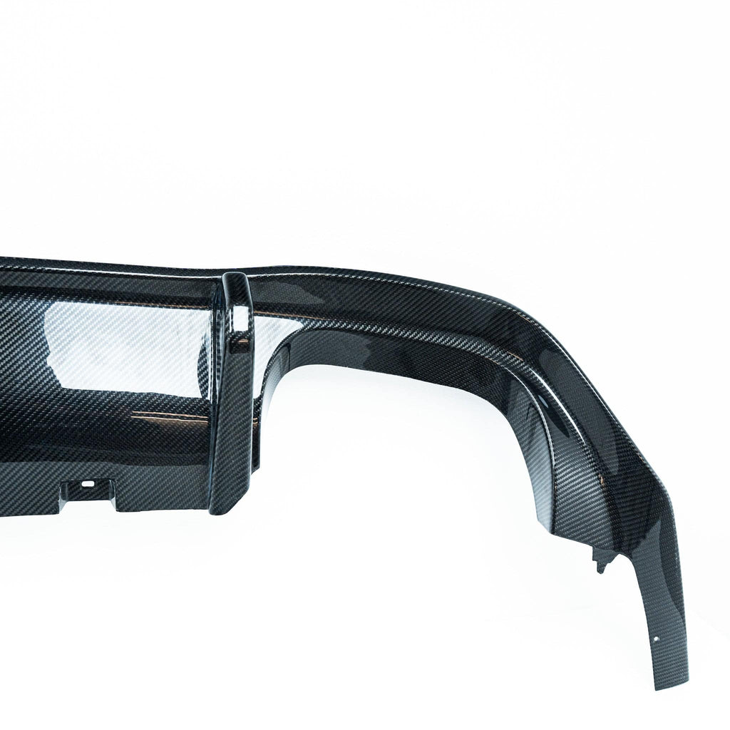 Volkswagen Golf R Mk8 & Mk8.5 Carbon Fibre ID-01 Rear Diffuser by FORM (2020+) - AUTOID® - Rear Diffusers - FORM Industries