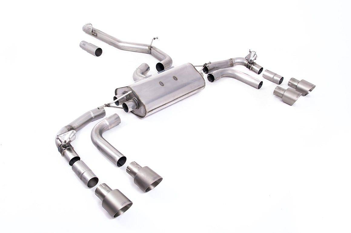 Volkswagen Tiguan R Particulate Filter-back Exhaust System by Milltek (2021+) - AUTOID® - Exhaust System - Milltek Sport