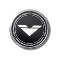 Vorsteiner Aluminium Centre Caps - Black with White Logo - AUTOID - Centre Caps - Vorsteiner