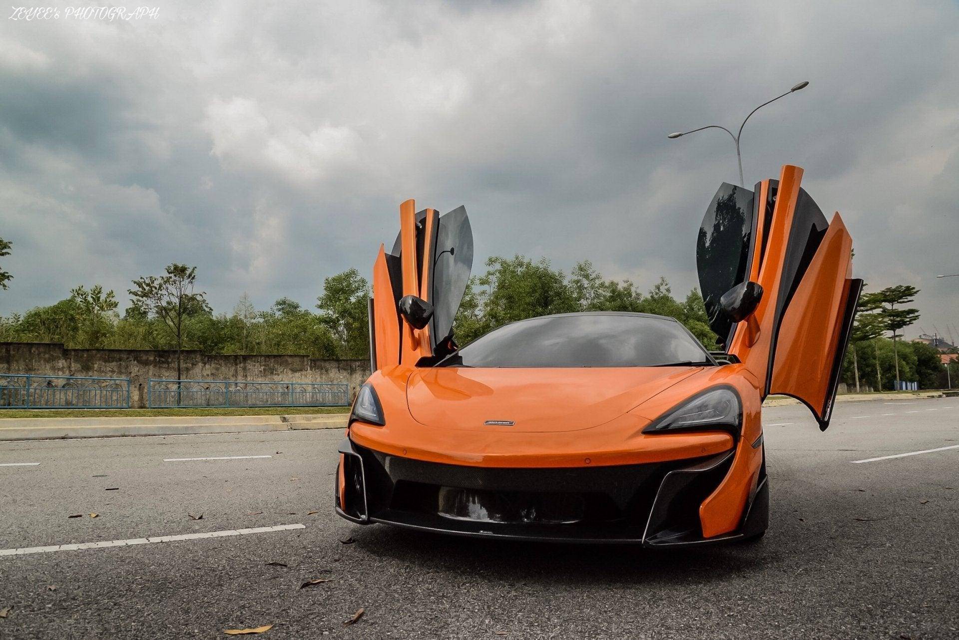 Vorsteiner Carbon Fibre 570 - VX Front Bumper + Lower Splitter for McLaren 570s (2015+) - AUTOID - Front & Rear Bumpers - Vorsteiner