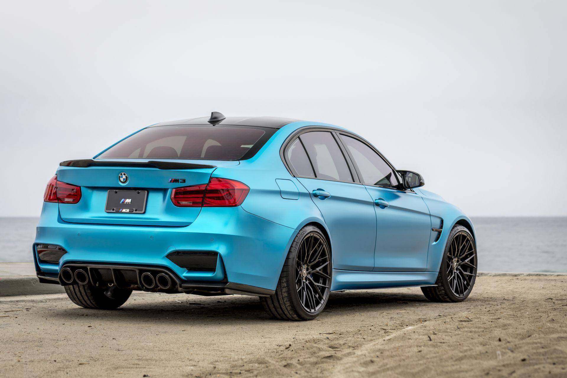 Vorsteiner Carbon Fibre EVO Aero Rear Spoiler For BMW M3 (2014 - 2019, F80) - AUTOID - Rear Spoilers - Vorsteiner