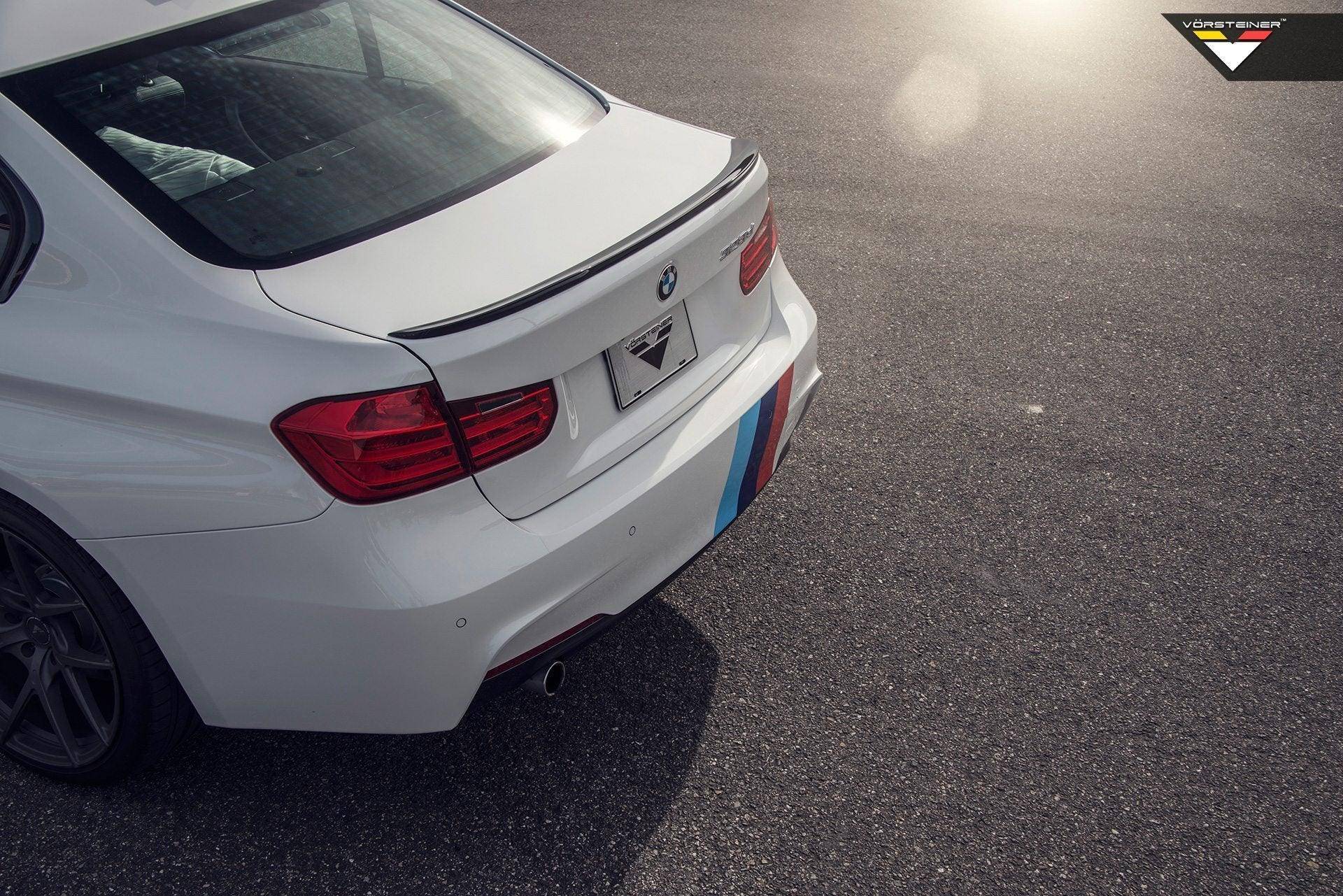 Vorsteiner Carbon Fibre EVO Aero Rear Spoiler For BMW M3 (2014 - 2019, F80) - AUTOID - Rear Spoilers - Vorsteiner