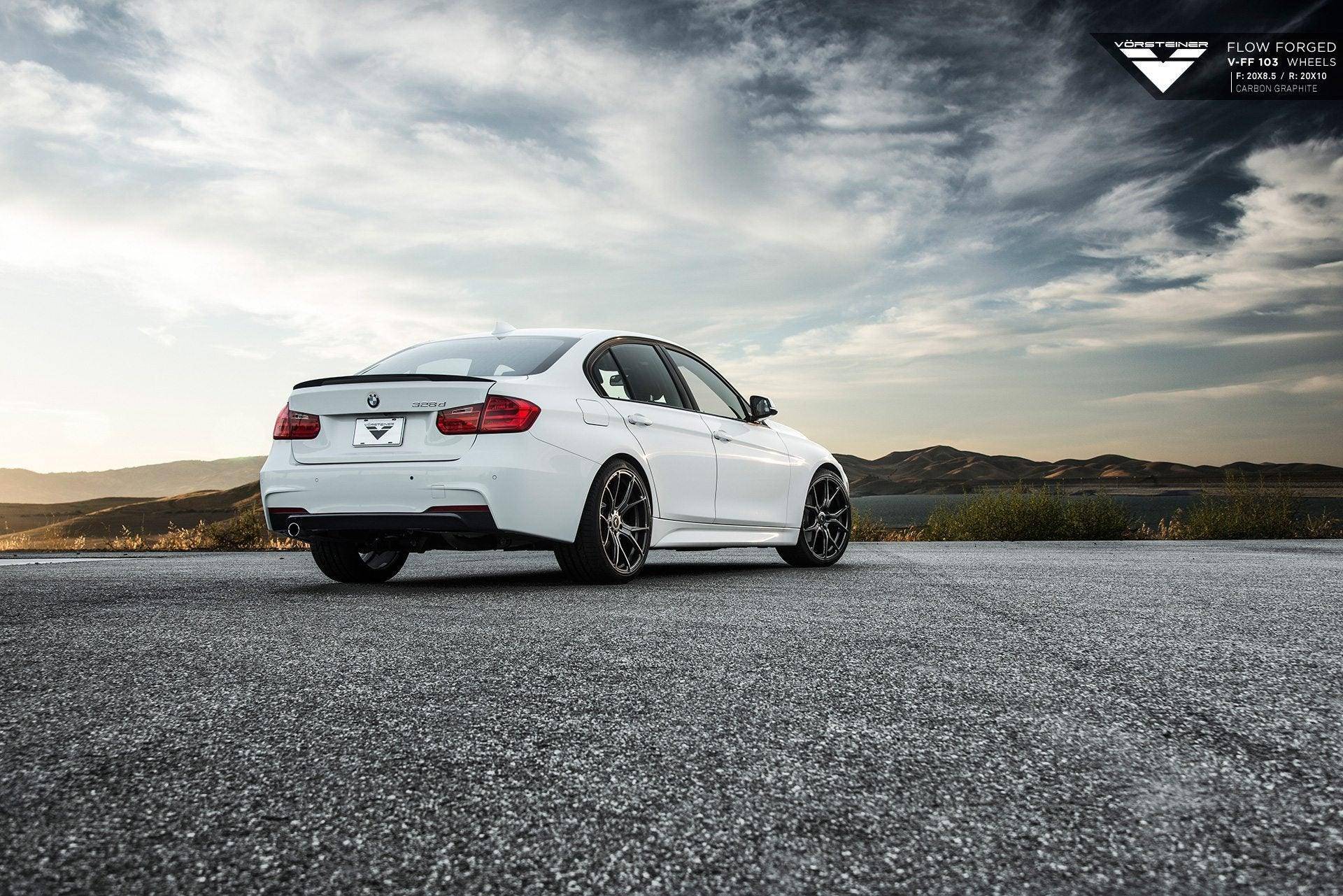 Vorsteiner Carbon Fibre EVO Aero Rear Spoiler For BMW M3 (2014 - 2019, F80) - AUTOID - Rear Spoilers - Vorsteiner